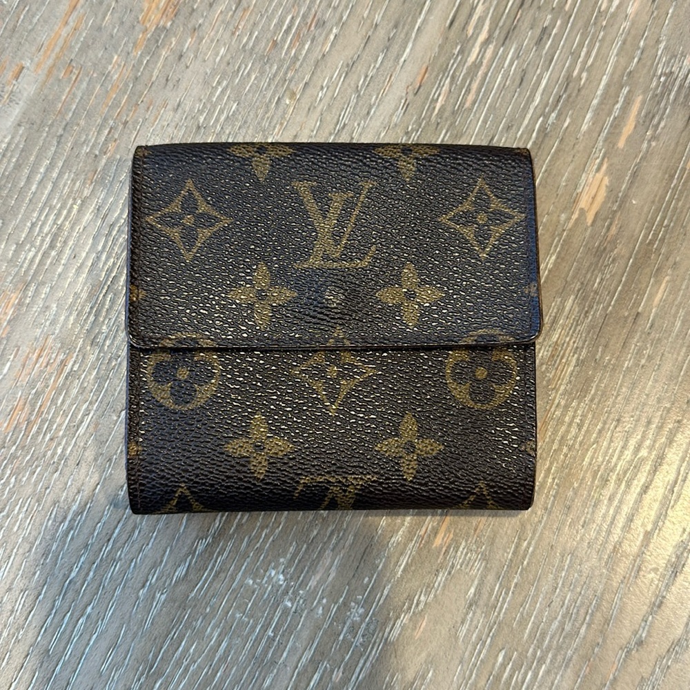 Louis Vuitton monogram leather wallet